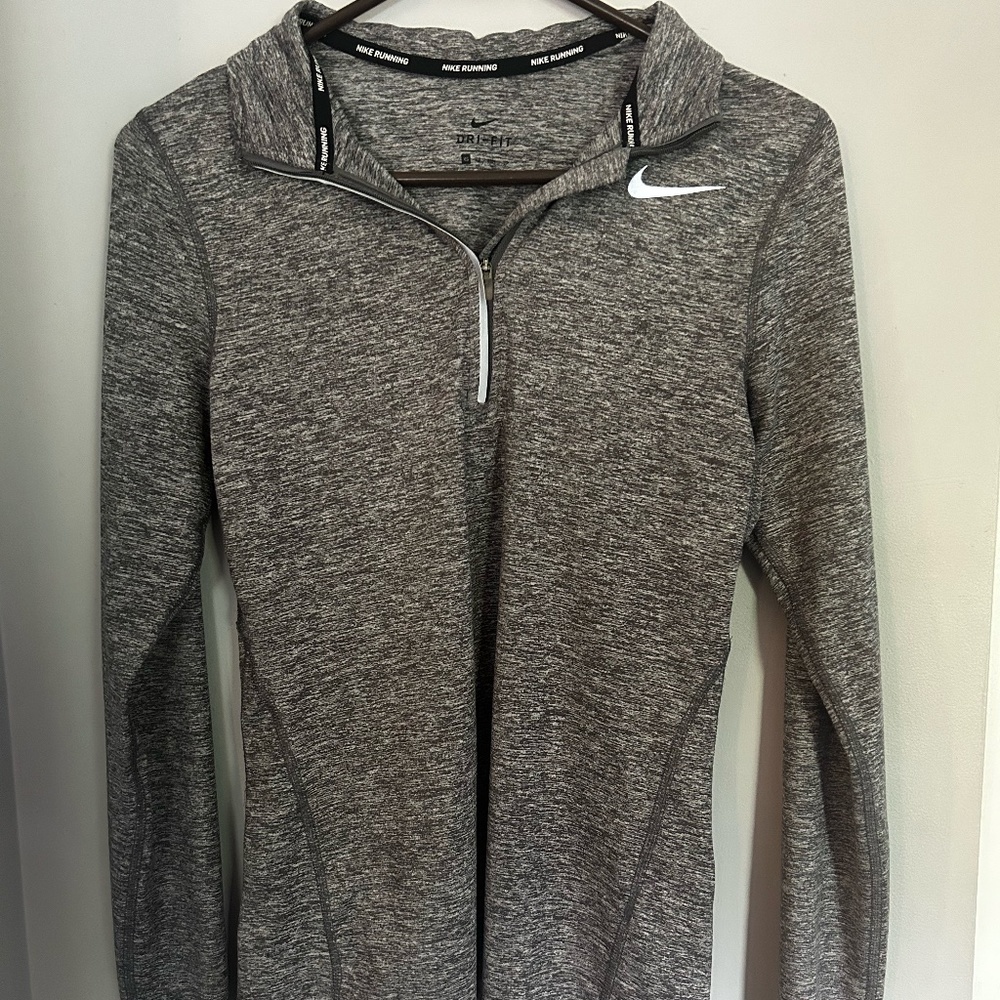 Womens Nike Half Zip Running Top